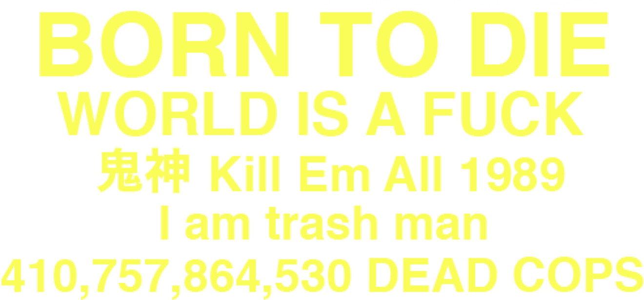 born to die